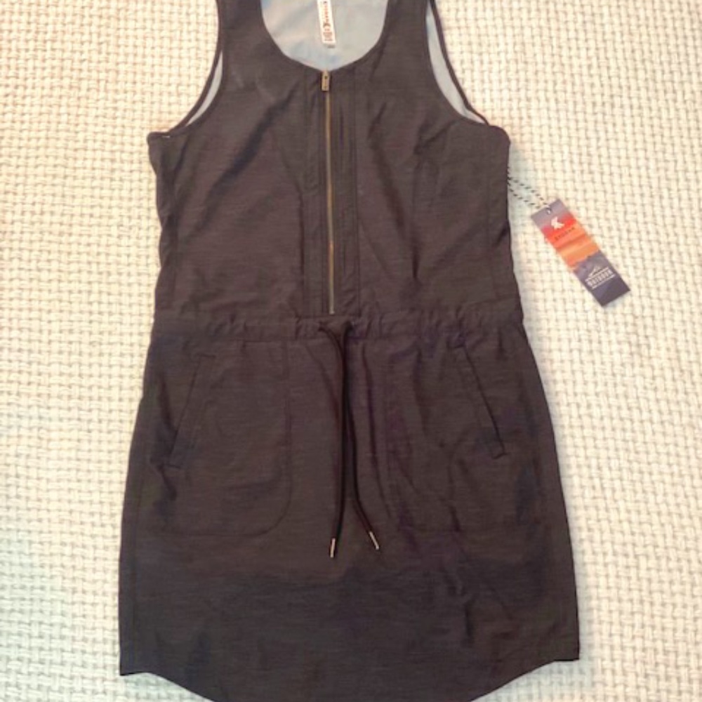 Dark Grey Sporty Romper/Dress